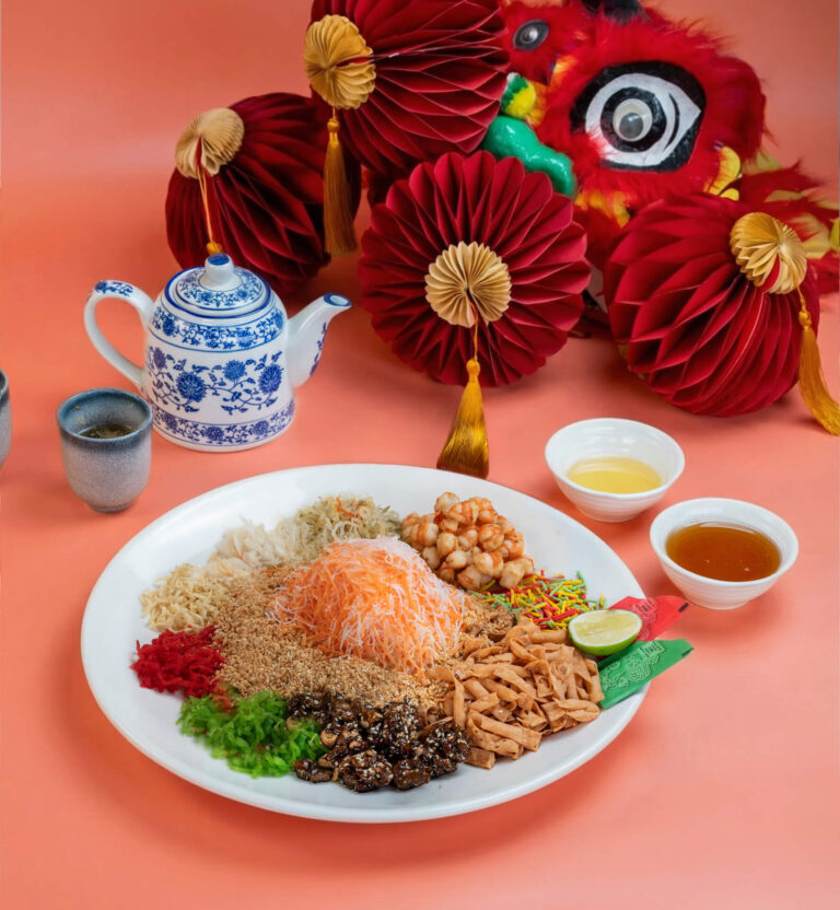 Lump Crab Yee Sang | Jibby Chow Chinese New Year Promotion