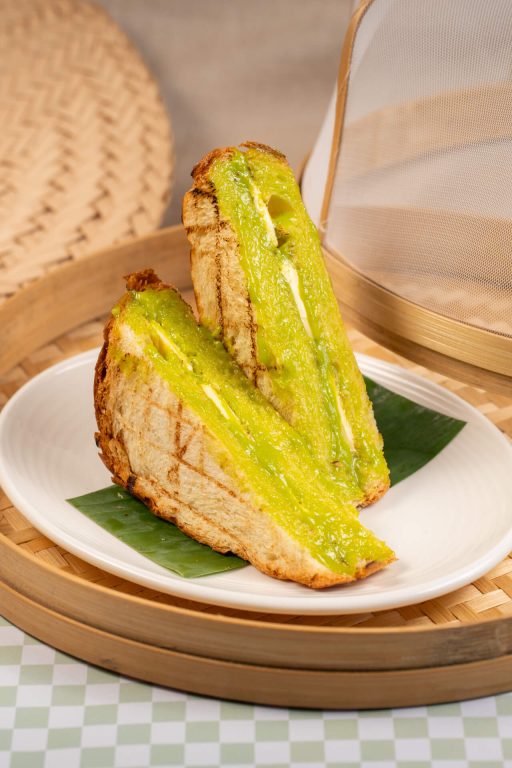 Roti Bakar Pandan Kaya & Mentega | Semuka Cafe