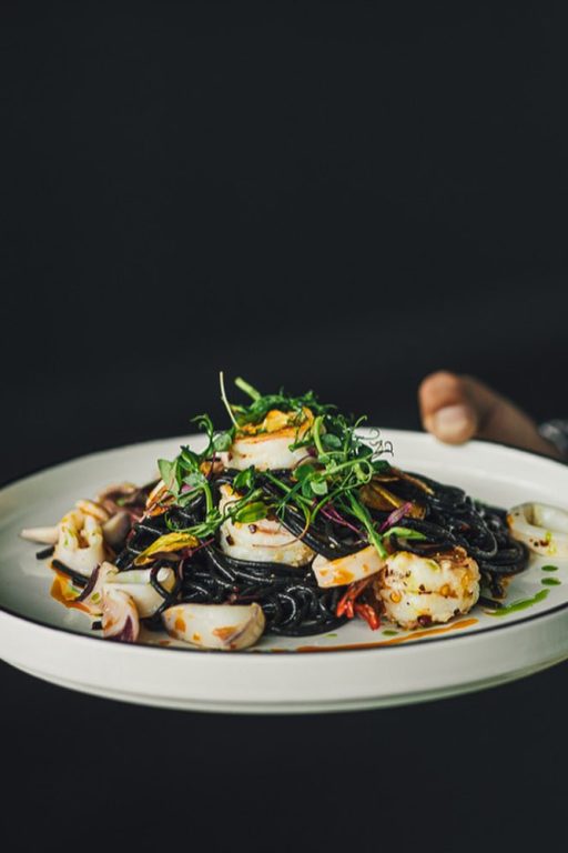 Squid Ink Aglio Olio