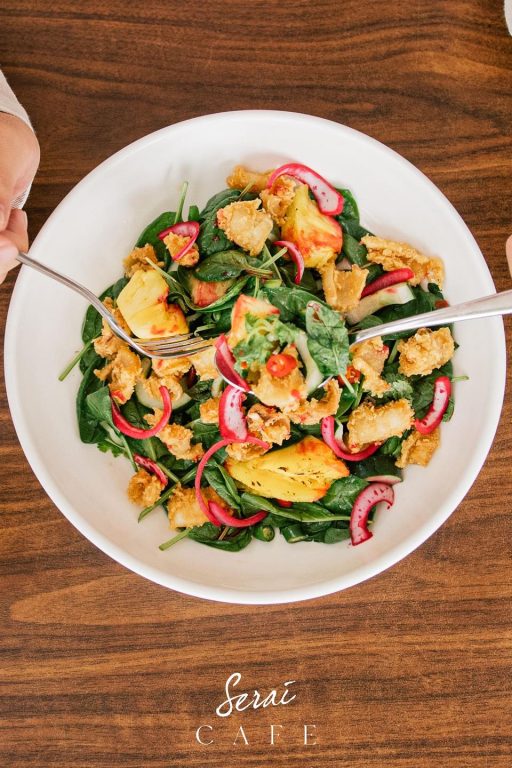 Thai-style Crispy Calamari Salad