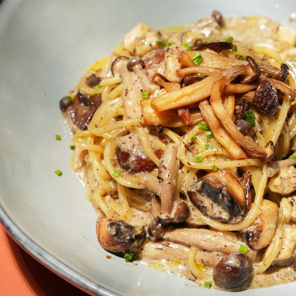 Truffle Mushroom Carbonara